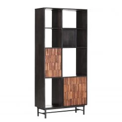 Red Living Étagère Sanvic - Sheesham / Acacia massif - Sheesham / Anthracite