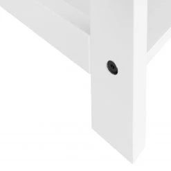 Mørteens Étagère Vejen - Bambou massif - Blanc -Meubles de salle à manger Soldes Magasin 1000241531 211223 123717000102 DETAILS P000000001000241531