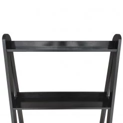 Mørteens Étagère Kolding - Bambou massif - Noir -Meubles de salle à manger Soldes Magasin 1000241534 220420 050 DETAILS P000000001000241534