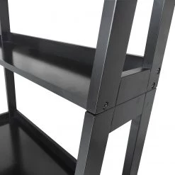 Mørteens Étagère Kolding - Bambou massif - Noir -Meubles de salle à manger Soldes Magasin 1000241534 220420 070 DETAILS P000000001000241534