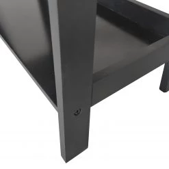 Mørteens Étagère Kolding - Bambou massif - Noir -Meubles de salle à manger Soldes Magasin 1000241534 220420 080 DETAILS P000000001000241534