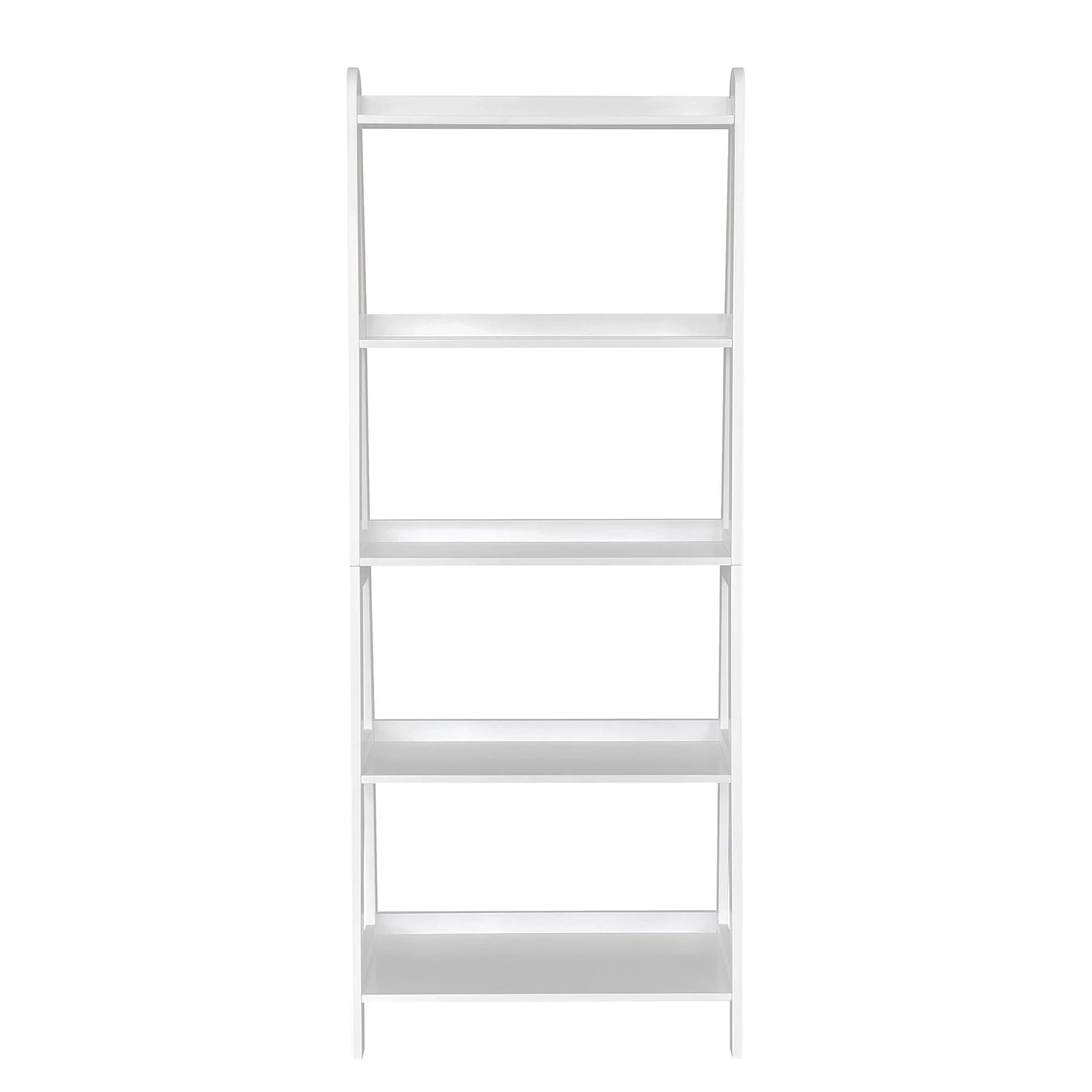 Mørteens Étagère Kolding - Bambou massif - Blanc 2 Mørteens Étagère Kolding - Bambou massif - Blanc – Image 2