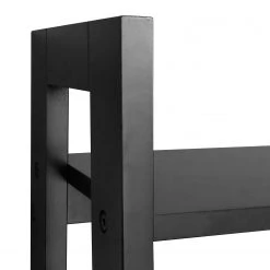 Mørteens Étagère Vejen - Bambou massif - Noir -Meubles de salle à manger Soldes Magasin 1000241542 211223 123718000129 DETAILS P000000001000241542