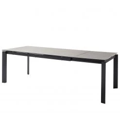 Loftscape Table Anttila - Céramique et verre / Acier - Anthracite / Noir 9 Loftscape Table Anttila - Céramique et verre / Acier - Anthracite / Noir -Meubles de salle à manger Soldes Magasin 1000242018 210202 13152900125 DETAILS P000000001000242018