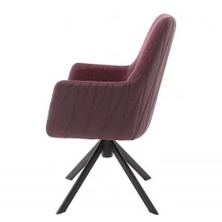 Loftscape Chaises à accoudoirs Fleurey (lot de 2) - Chenille et microfibre / Acier - Rouge Bordeaux 5 Loftscape Chaises à accoudoirs Fleurey (lot de 2) - Chenille et microfibre / Acier - Rouge Bordeaux -Meubles de salle à manger Soldes Magasin 1000242027 210202 13161200146 DETAILS P000000001000242027