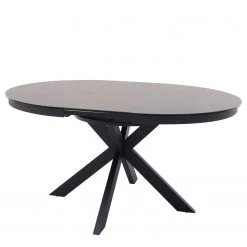 Loftscape Table Wazemmes - Céramique et verre - Noir -Meubles de salle à manger Soldes Magasin 1000242029 210202 13162600154 DETAILS P000000001000242029