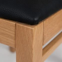 Naturoo Chaises Pallud I (lot de 2) - Chêne sauvage massif - Noir -Meubles de salle à manger Soldes Magasin 1000242071 210121 15550900037 DETAILS P000000001000242071