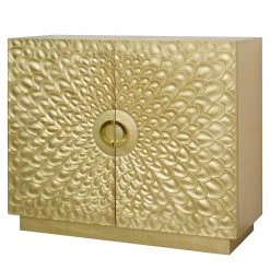 Red Living Commode Vauclaix - Doré mat