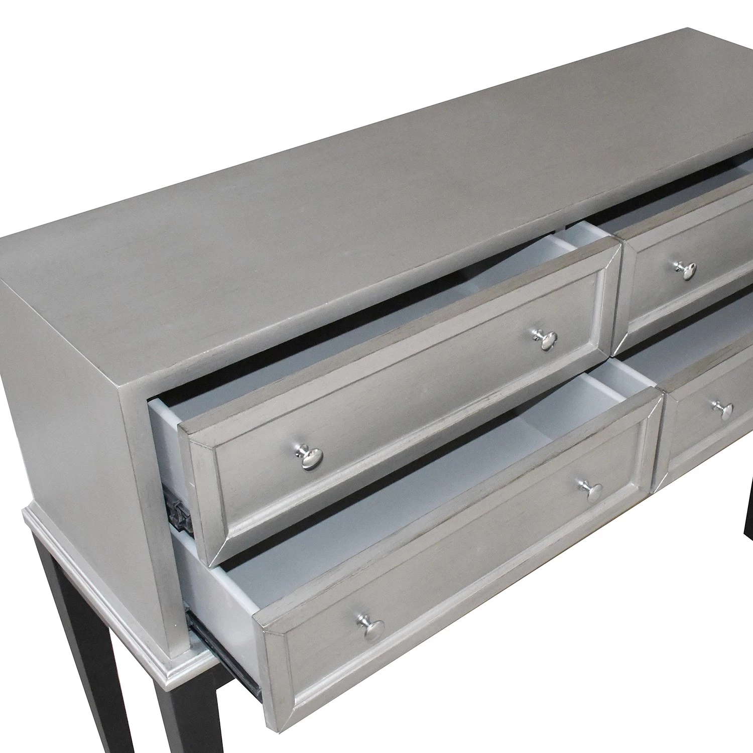 Red Living Commode Vaunac - Blanc / Argenté / Noir 5 Red Living Commode Vaunac - Blanc / Argenté / Noir – Image 5