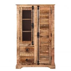 Wolf-Möbel Buffet haut Senille - Manguier massif -Meubles de salle à manger Soldes Magasin 1000243201 220311 030 DETAILS P000000001000243201