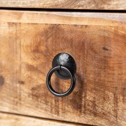 Wolf-Möbel Buffet haut Senille - Manguier massif -Meubles de salle à manger Soldes Magasin 1000243201 220311 036 DETAILS P000000001000243201