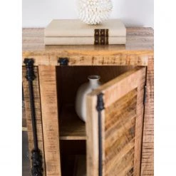 Wolf-Möbel Buffet haut Senille - Manguier massif -Meubles de salle à manger Soldes Magasin 1000243201 220314 031 DETAILS P000000001000243201