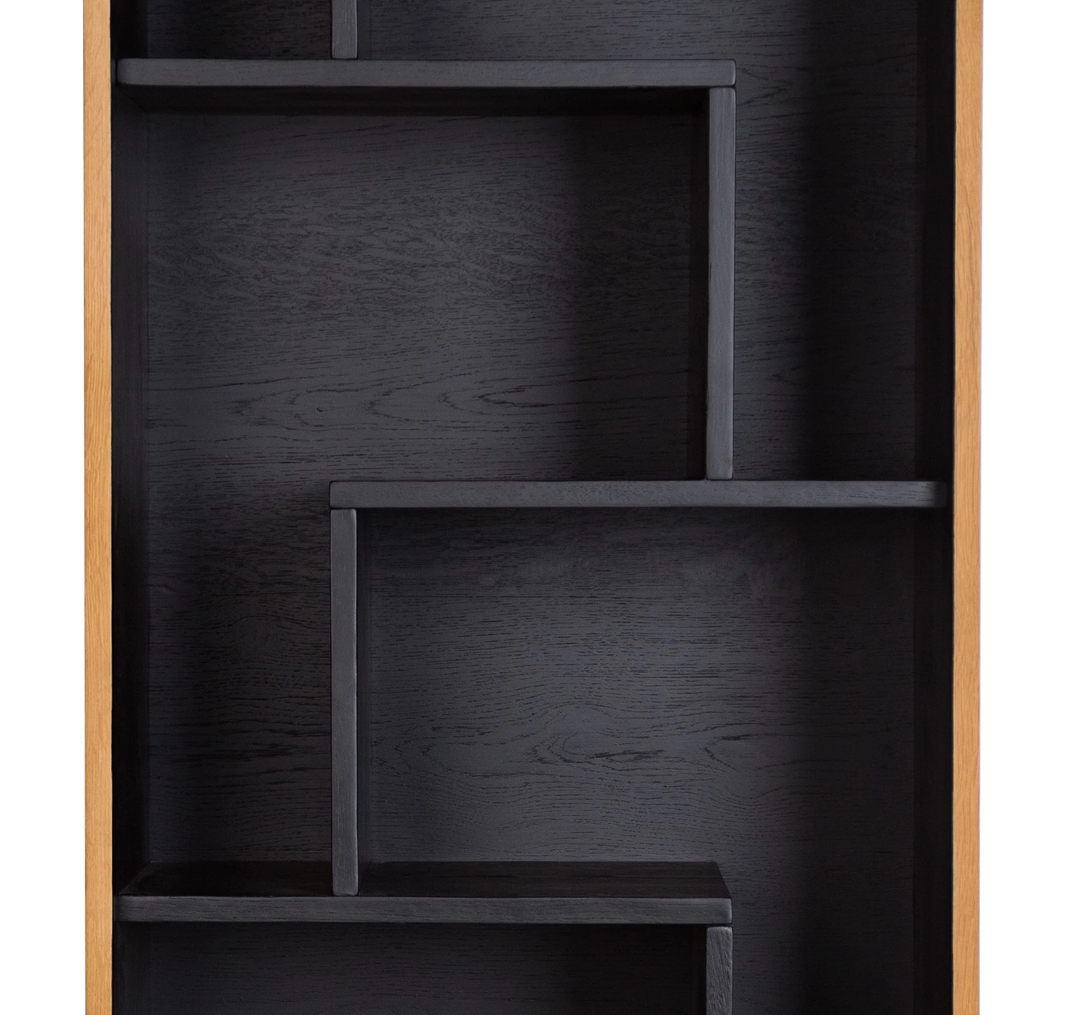 Studio Copenhagen Étagère Flox I - Placage en bois véritable / Métal -Chêne / Noir 7 Studio Copenhagen Étagère Flox I - Placage en bois véritable / Métal -Chêne / Noir – Image 7