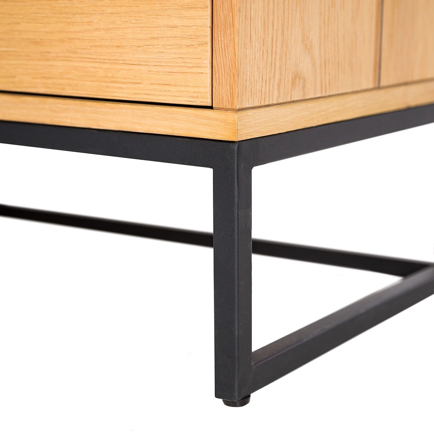 Studio Copenhagen Étagère Flox I - Placage en bois véritable / Métal -Chêne / Noir 9 Studio Copenhagen Étagère Flox I - Placage en bois véritable / Métal -Chêne / Noir – Image 9