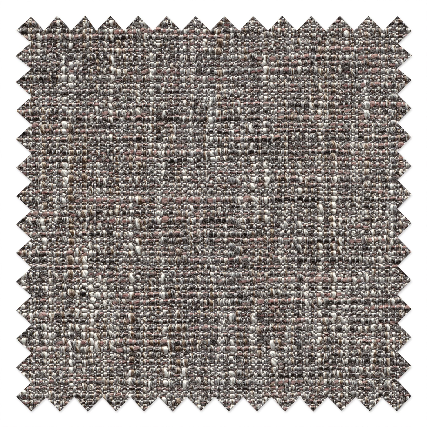 Now! by hülsta Chaise à accoudoirs hülsta now S19-2 - Tissu structuré / Acier - Marron chiné 2 Now! by hülsta Chaise à accoudoirs hülsta now S19-2 - Tissu structuré / Acier - Marron chiné – Image 2