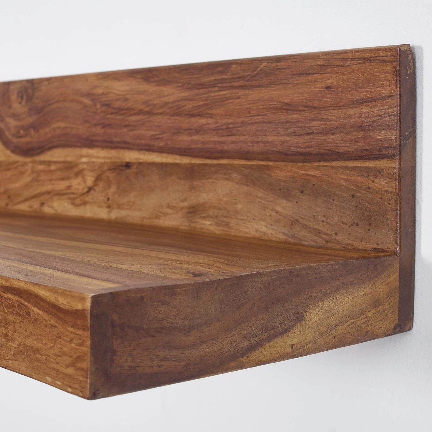 Naturoo Étagère murale Verniolle III - Sheesham massif 4 Naturoo Étagère murale Verniolle III - Sheesham massif – Image 4