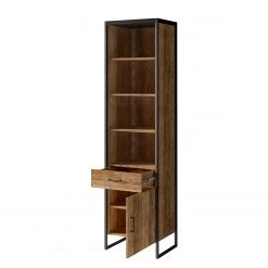 Red Living Étagère Turriers I - Imitation épicéa / Noir mat -Meubles de salle à manger Soldes Magasin 1000245428 210217 13064500112 DETAILS P000000001000245428