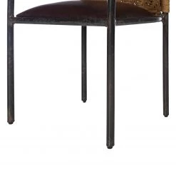 Ars manufacti Chaise à accoudoirs Dissay - Jute tressé / Fer - Naturel / Noir 22 Ars manufacti Chaise à accoudoirs Dissay - Jute tressé / Fer - Naturel / Noir -Meubles de salle à manger Soldes Magasin 1000246784 220405 035 DETAILS P000000001000246784