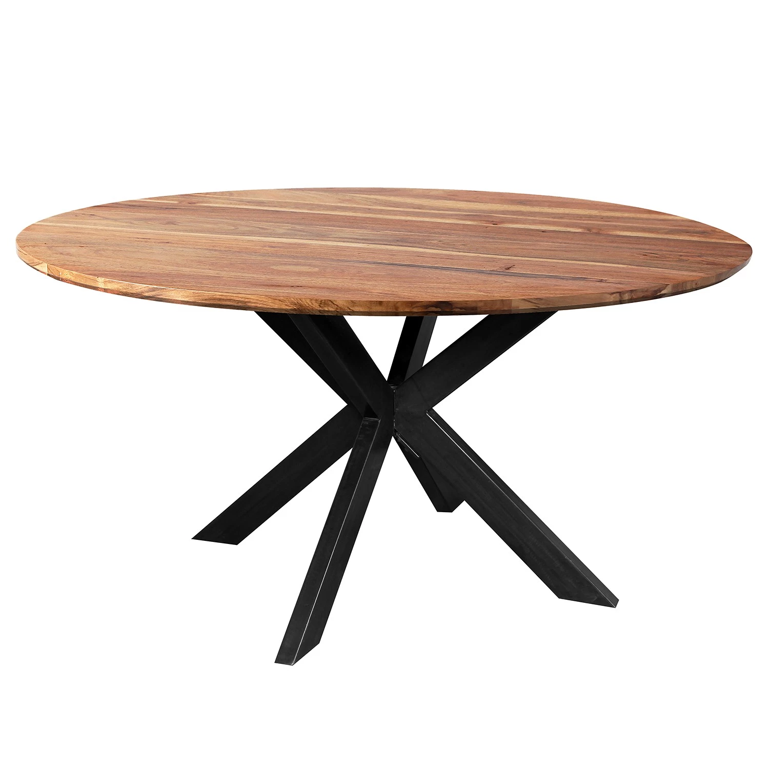 Ars manufacti Table Gerde - Acacia massif / Fer - Acacia / Anthracite 1 Ars manufacti Table Gerde - Acacia massif / Fer - Acacia / Anthracite