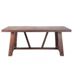 Ars Natura Table Haybes - Acacia recyclé -Meubles de salle à manger Soldes Magasin 1000246789 211001 143537000034 DETAILS P000000001000246789