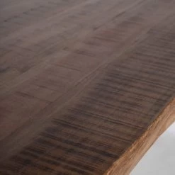 Ars manufacti Table haute Gelles - Acacia massif / Fer - Acacia / Anthracite -Meubles de salle à manger Soldes Magasin 1000246830 220830 037 DETAILS P000000001000246830