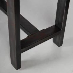 Ars manufacti Table haute Gelles - Acacia massif / Fer - Acacia / Anthracite -Meubles de salle à manger Soldes Magasin 1000246830 220830 040 DETAILS P000000001000246830