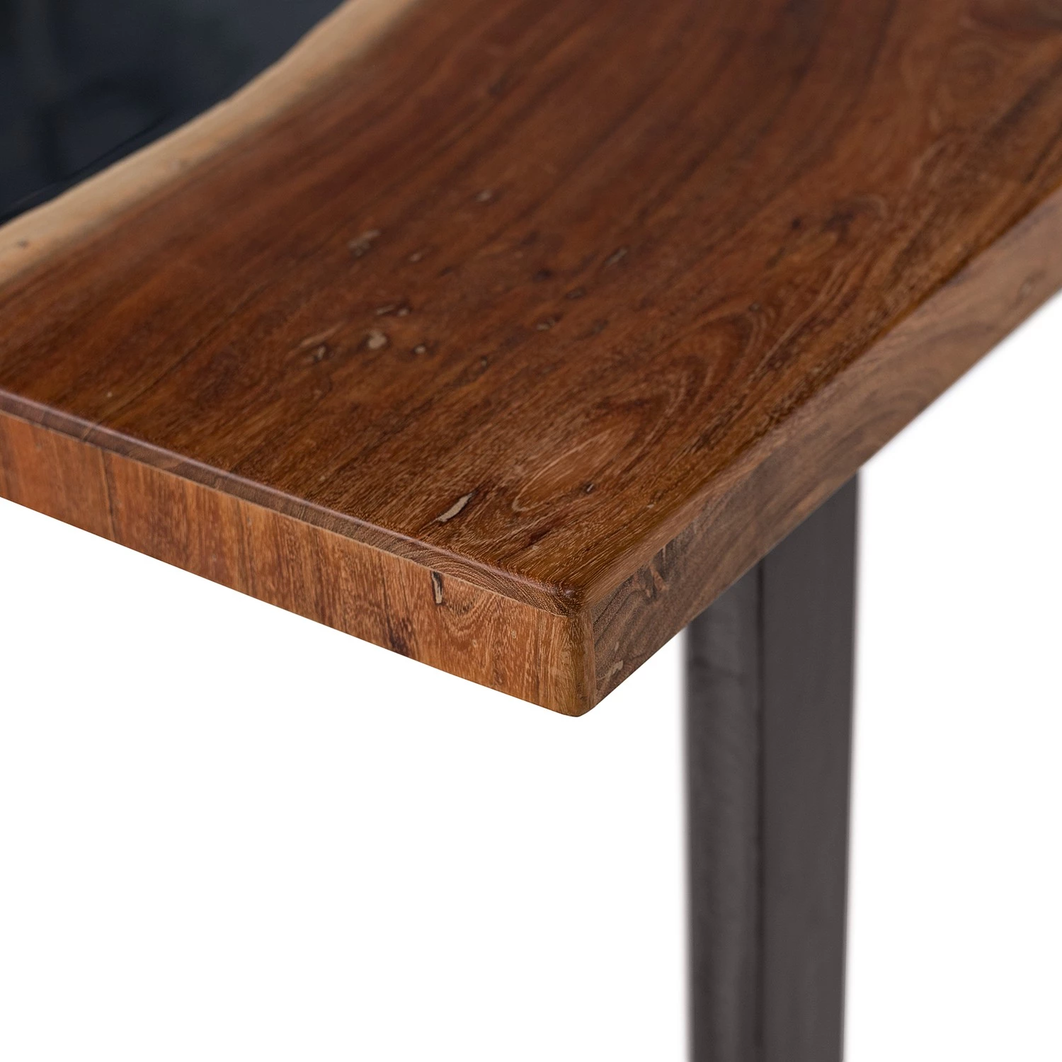 Ars manufacti Table Lalley - Acacia massif / Fer - Acacia / Anthracite 8 Ars manufacti Table Lalley - Acacia massif / Fer - Acacia / Anthracite – Image 8