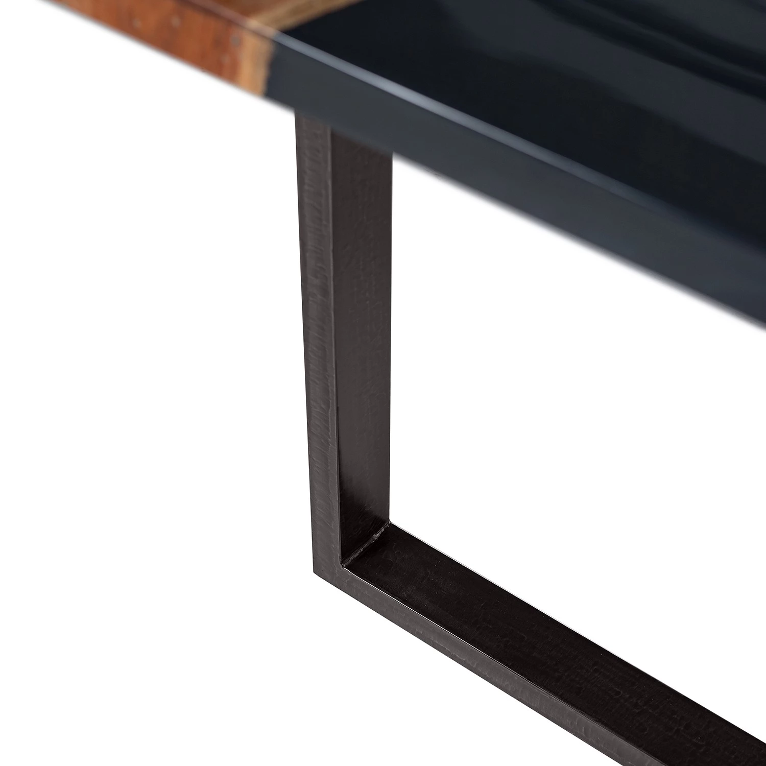 Ars manufacti Table Lalley - Acacia massif / Fer - Acacia / Anthracite 9 Ars manufacti Table Lalley - Acacia massif / Fer - Acacia / Anthracite – Image 9