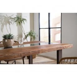 Ars manufacti Table Lalley - Acacia massif / Fer - Acacia / Anthracite 17 Ars manufacti Table Lalley - Acacia massif / Fer - Acacia / Anthracite -Meubles de salle à manger Soldes Magasin 1000246836 220517 021 MOOD DETAILS P000000001000246836 mood