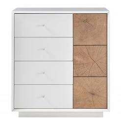 Loftscape Commode Crecora - Blanc / Imitation chêne -Meubles de salle à manger Soldes Magasin 1000246838 210727 12504800014 DETAILS P000000001000246838