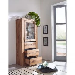 Naturoo Buffet haut Gerville - Chêne sauvage massif / Métal - Chêne sauvage / Anthracite -Meubles de salle à manger Soldes Magasin 1000249417 210420 08263900003 MOOD DETAILS P000000001000249417 mood