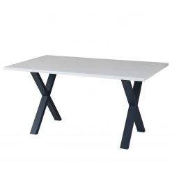 Red Living Table Lasalle - Blanc - Largeur : 160 cm