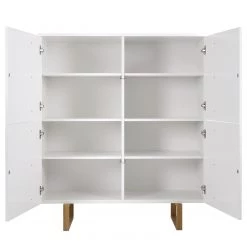 Tenzo Buffet haut Birka - Blanc -Meubles de salle à manger Soldes Magasin 1000250345 210310 15070900013 DETAILS P000000001000250345