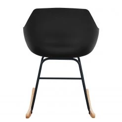 Mørteens Rocking chair Skelde - Matière plastique et tissage à plat / Fer et hêtre massif -Meubles de salle à manger Soldes Magasin 1000252686 210315 11063100005 DETAILS P000000001000252686