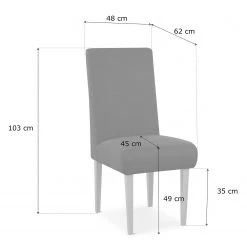 Loftscape Chaise capitonnée Juillac - Tissage à plat - Tissu Olea: Bordeaux -Meubles de salle à manger Soldes Magasin 1000253983 210413 13352000009 SKETCH DETAILS P000000001000253983 sketch