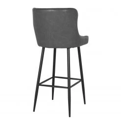 Red Living Chaise de bar Batilly II - Imitation cuir / Acier - Gris foncé 10 Red Living Chaise de bar Batilly II - Imitation cuir / Acier - Gris foncé -Meubles de salle à manger Soldes Magasin 1000254103 210317 15102200072 DETAILS P000000001000254103