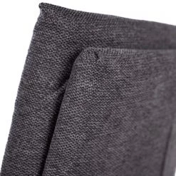 Jack & Alice Chaise cantilever Lecelles - Tissu / Métal - Gris foncé -Meubles de salle à manger Soldes Magasin 1000255021 220401 043 DETAILS P000000001000255021