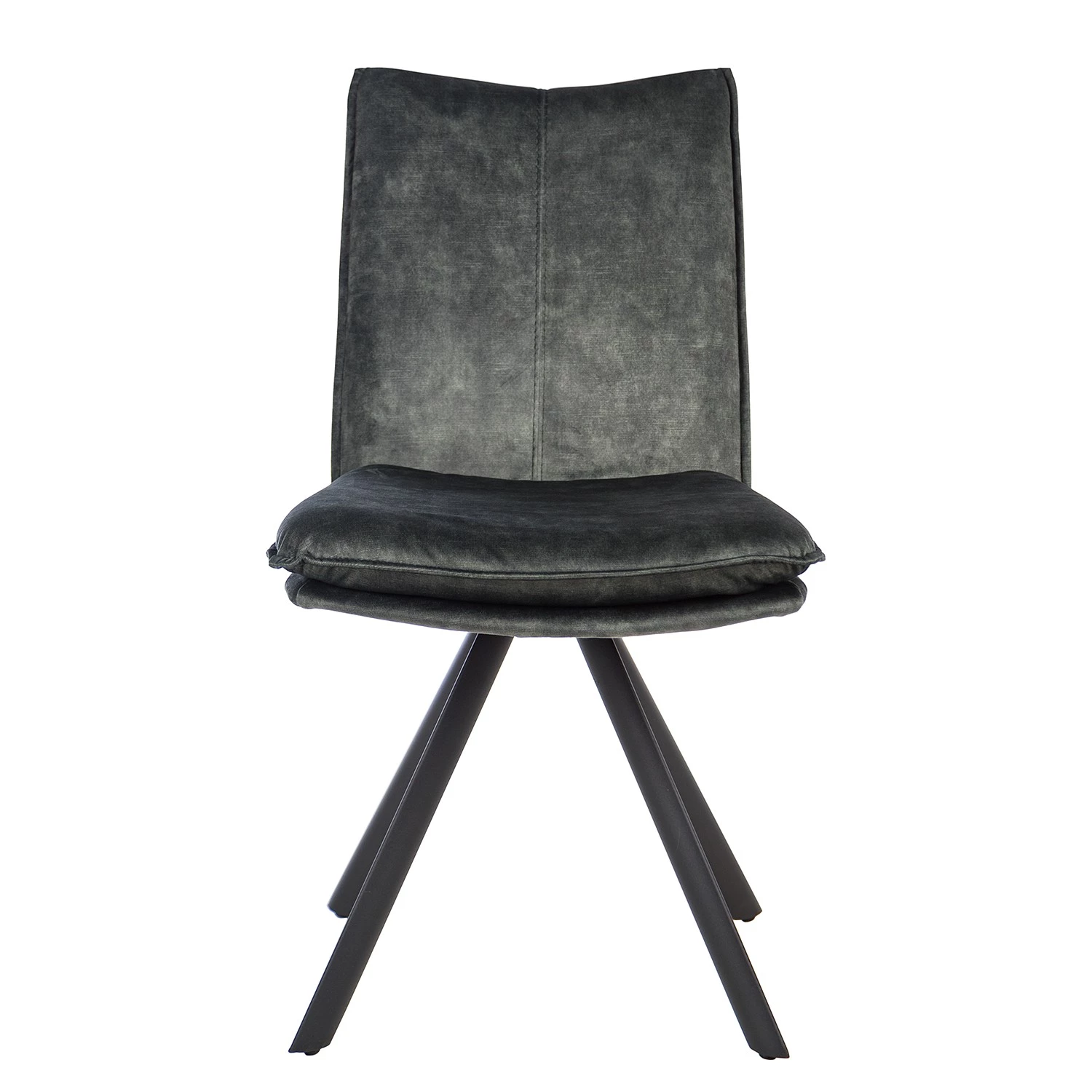 Jack & Alice Chaises Morlanne (lot de 2) - Velours / Métal - Vert foncé 7 Jack & Alice Chaises Morlanne (lot de 2) - Velours / Métal - Vert foncé – Image 7