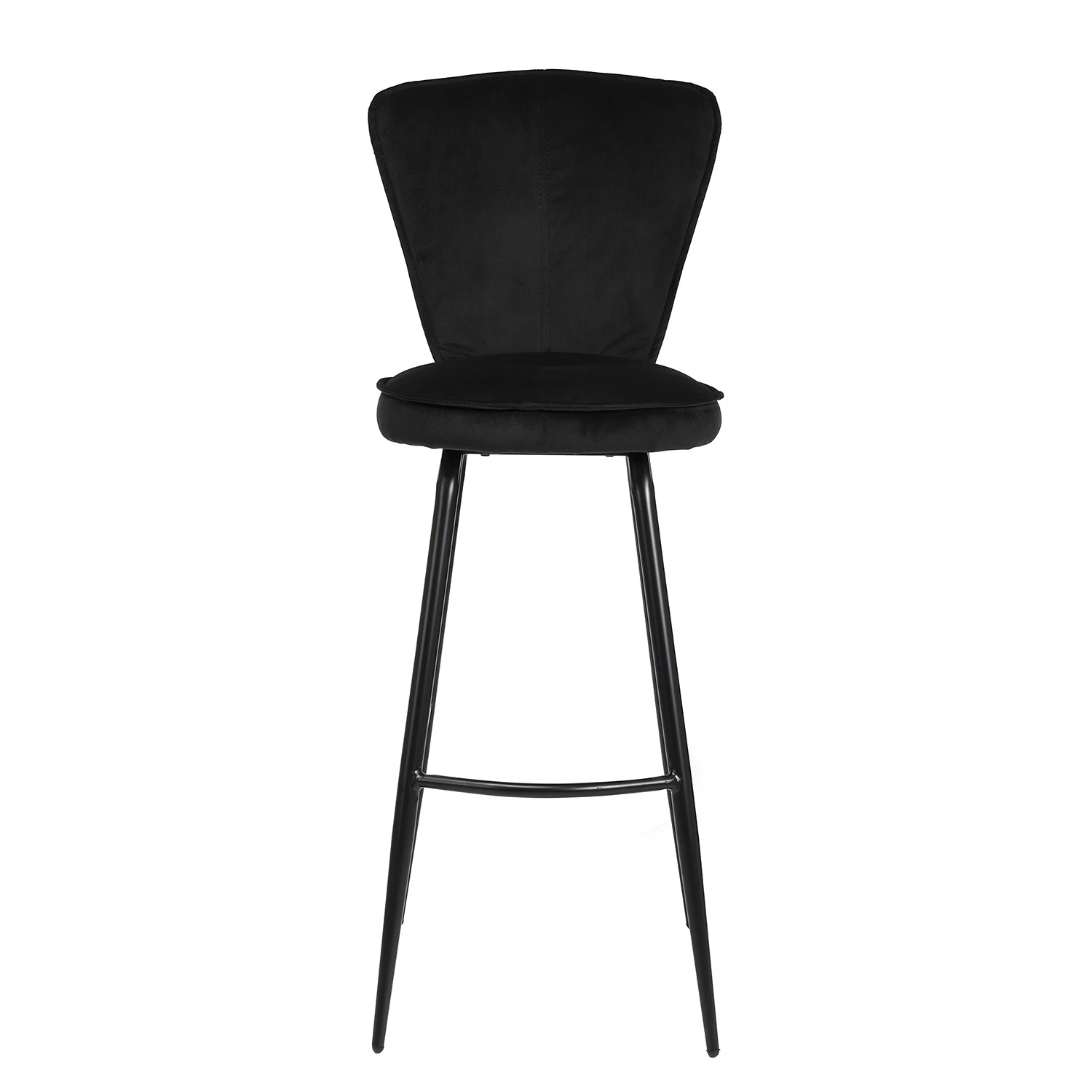 Jack & Alice Chaises de bar Bouilly (lot de 2) - Noir 4 Jack & Alice Chaises de bar Bouilly (lot de 2) - Noir – Image 4