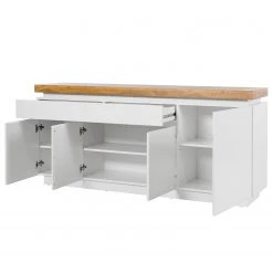 Fredriks Enfilade Namona II - Éclairage inclus - Imitation chêne / Blanc 21 Fredriks Enfilade Namona II - Éclairage inclus - Imitation chêne / Blanc -Meubles de salle à manger Soldes Magasin 1000255074 220803 040 DETAILS P000000001000255074