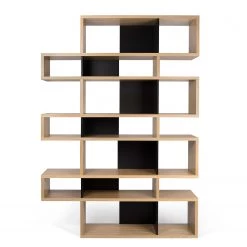 Temahome Étagère London III - Chêne / Noir 10 Temahome Étagère London III - Chêne / Noir -Meubles de salle à manger Soldes Magasin 1000255258 210324 15033600325 DETAILS P000000001000255258