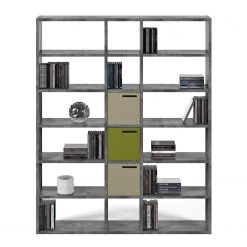 Temahome Étagère Pombal I - Imitation béton -Meubles de salle à manger Soldes Magasin 1000255259 210324 15033600335 DETAILS P000000001000255259
