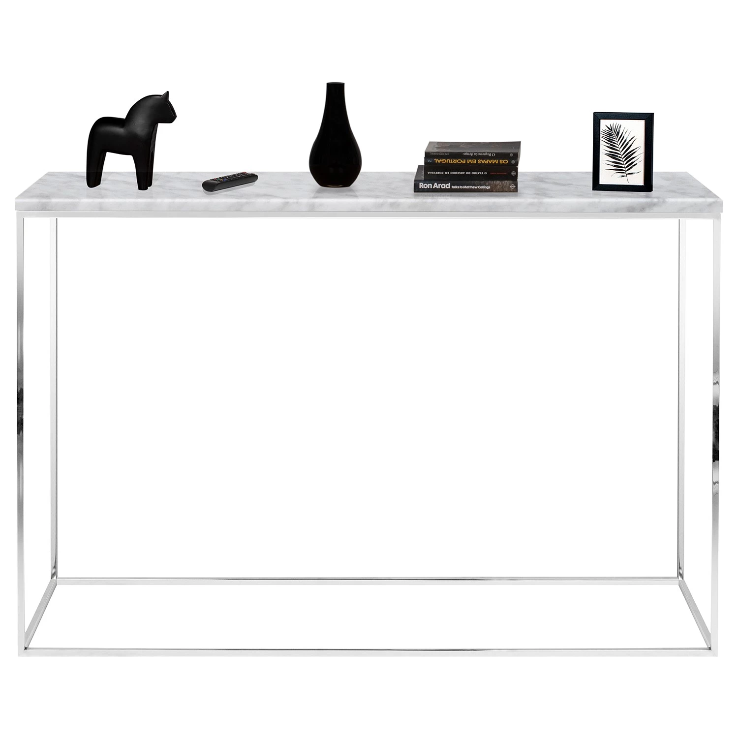 Temahome Console Gleam - Blanc / Chrome 5 Temahome Console Gleam - Blanc / Chrome – Image 5