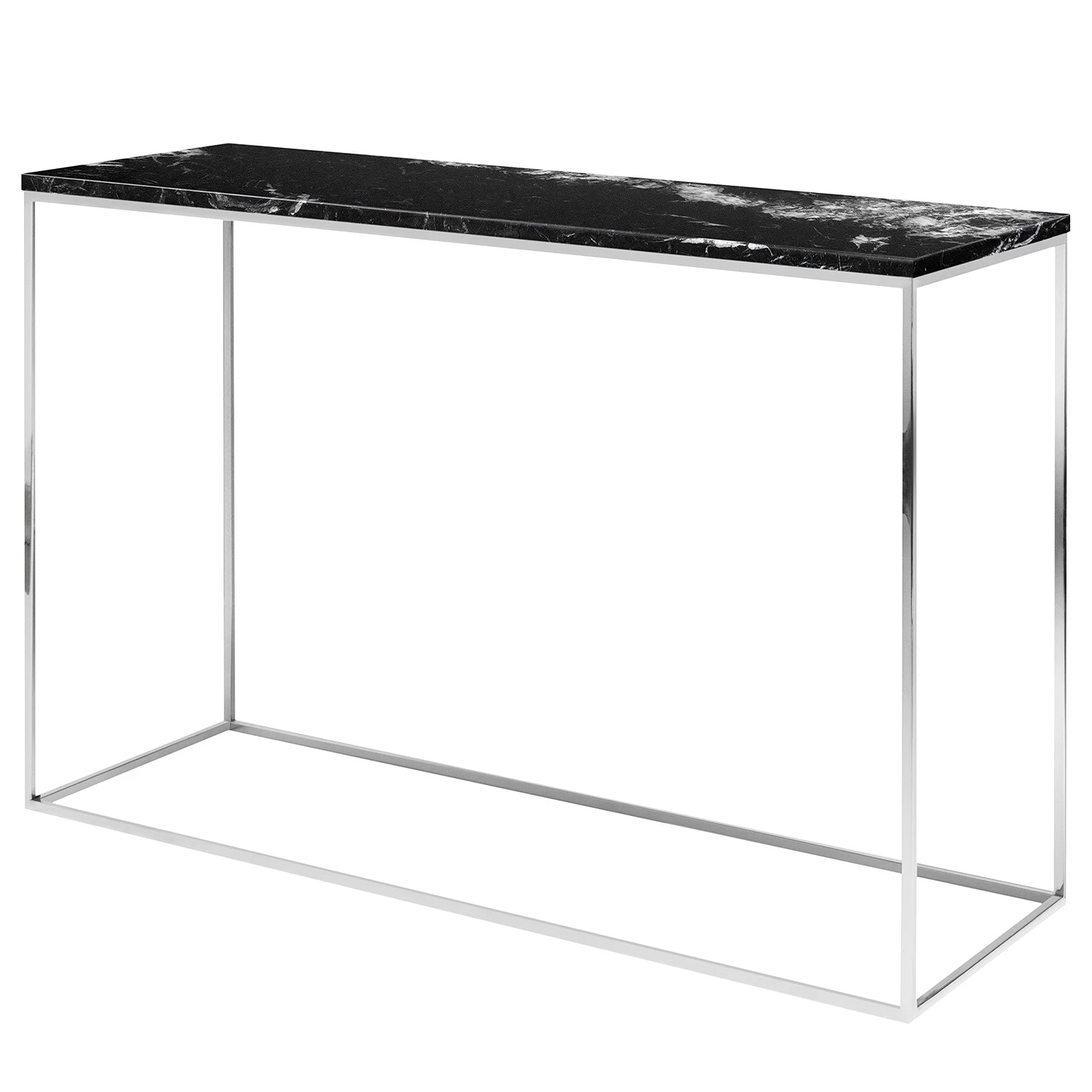 Temahome Console Gleam - Noir / Chrome 1 Temahome Console Gleam - Noir / Chrome