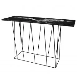 Temahome Console Helix - Marbre / Métal - Noir -Meubles de salle à manger Soldes Magasin 1000256018 210331 14514800310 DETAILS P000000001000256018
