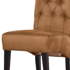 Red Living Chaise capitonnée Selda - Microfibre / Hêtre massif - Cognac -Meubles de salle à manger Soldes Magasin 1000256724 210407 14275700066 DETAILS P000000001000256724