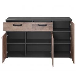 Trendteam Buffet Stripe - Imitation bois recyclé / Gris -Meubles de salle à manger Soldes Magasin 1000256951 210409 12310700019 DETAILS P000000001000256951