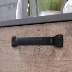 Trendteam Buffet Stripe - Imitation bois recyclé / Gris -Meubles de salle à manger Soldes Magasin 1000256951 210831 16214900019 DETAILS P000000001000256951