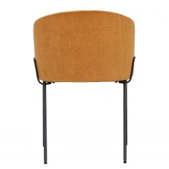 Tenzo Chaises à accoudoirs Bud (lots de 2) - Tissu / Métal - Orange -Meubles de salle à manger Soldes Magasin 1000257180 210408 13275300040 DETAILS P000000001000257180