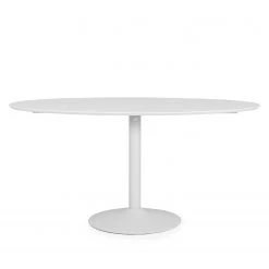 Tenzo Table Elipse - Blanc